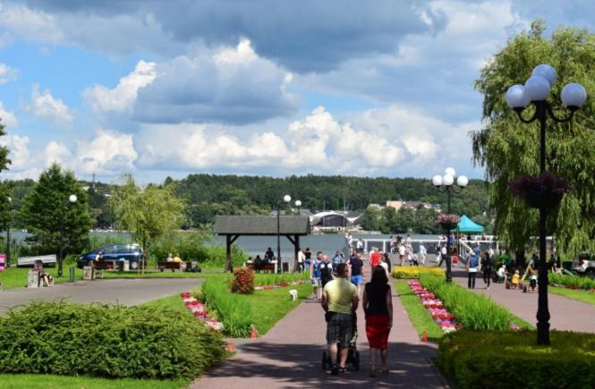 Apartament Green Mragowo-Mazury,Blisko Plaza, Centrum! Wi-Fi! 외부 사진